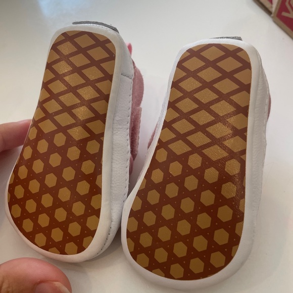 Slip-on vans crib shoe Shimmer bright pink - Picture 2 of 7